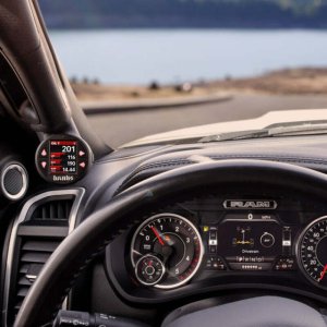 RAM 2500 Gauge Pod - Banks Power - iDash Stealth Pod - Black - `19-`24